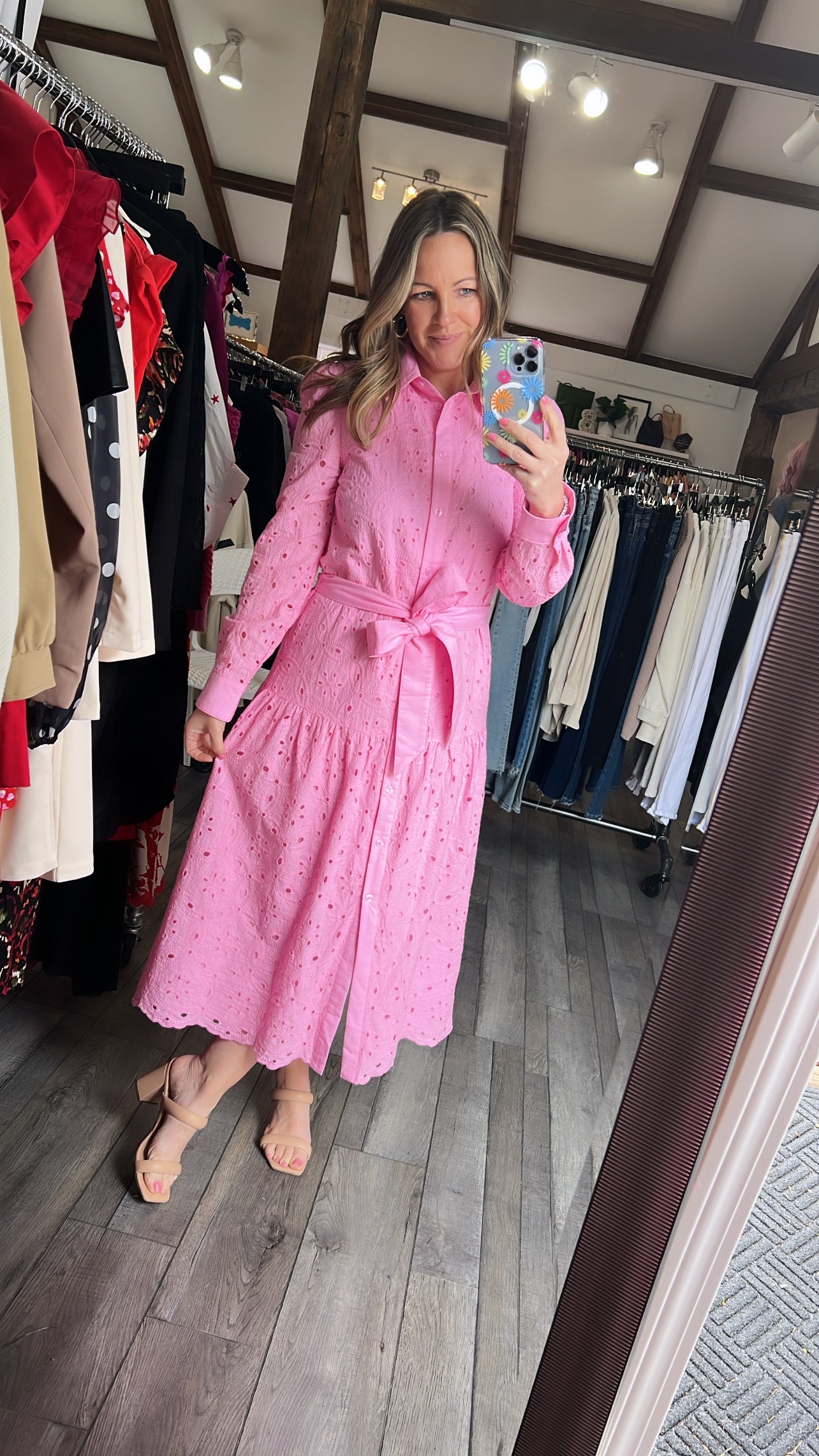 blush lace midi dress Blush Lace Midi Shop The Muse
