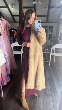 Dutton Faux Fur Coat