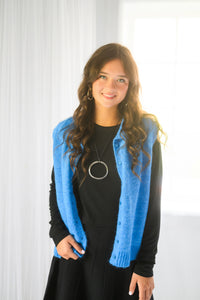 Poolside Prep Button Cardigan
