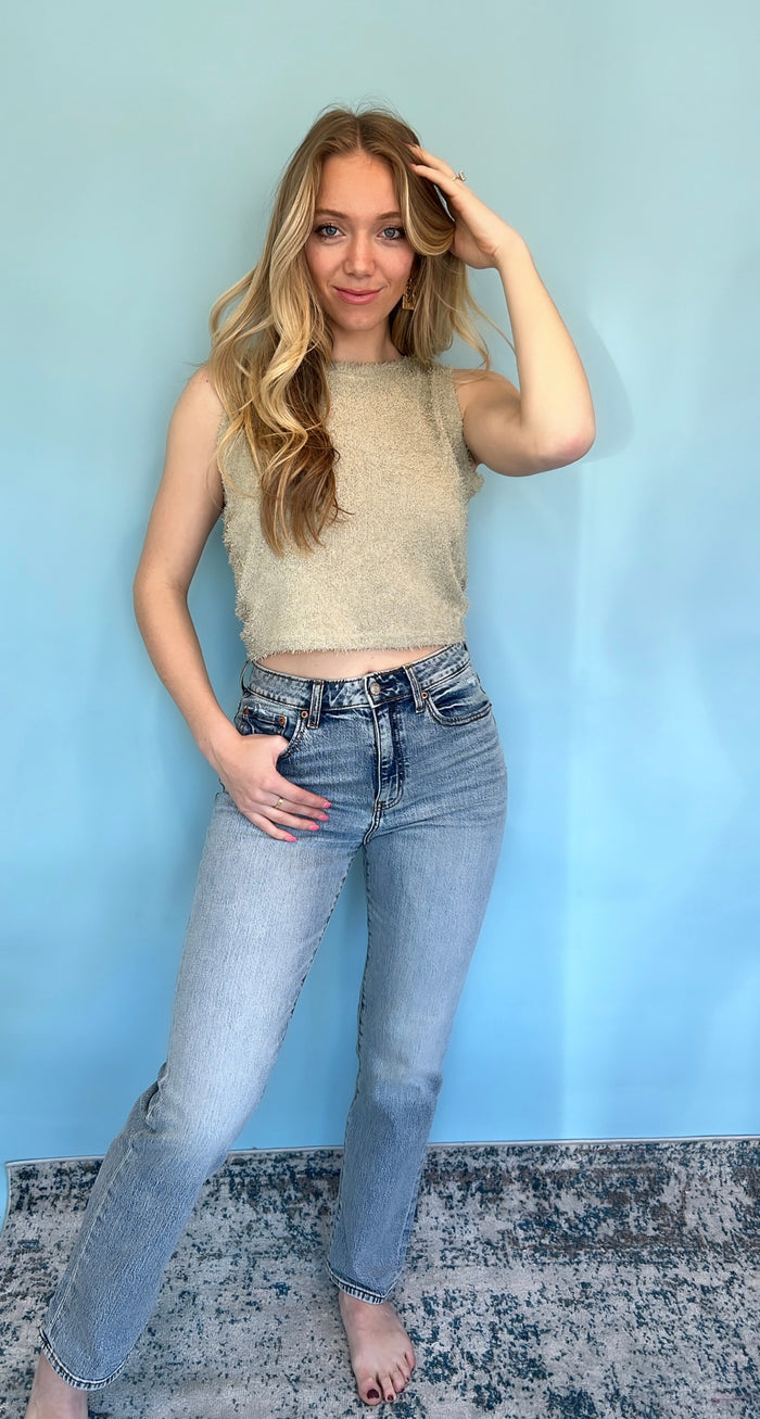 Girl Crush Sundaze High Rise Vintage Straight Jean