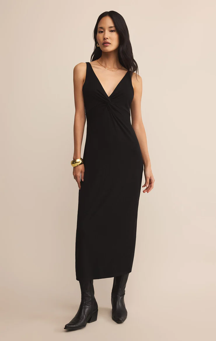 Eleve Midi Dress Black