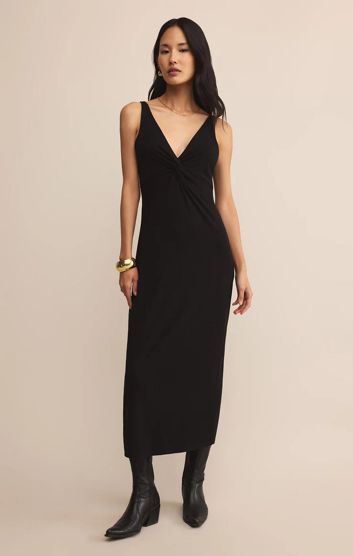 Eleve Midi Dress Black