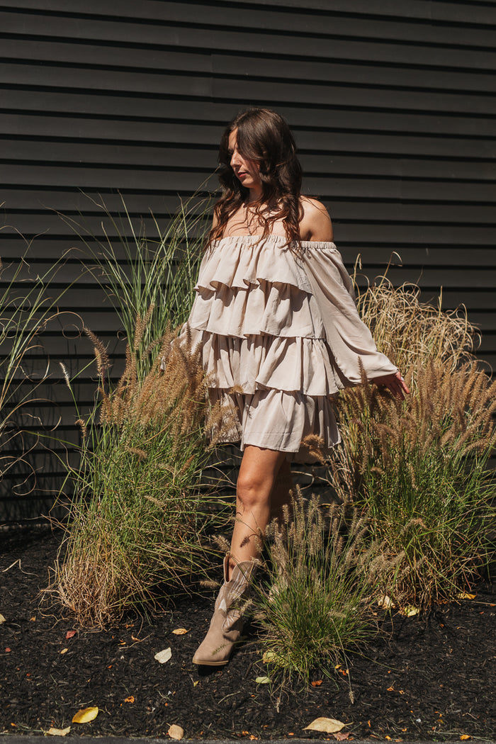 Tate Tiered Ruffle Mini Dress