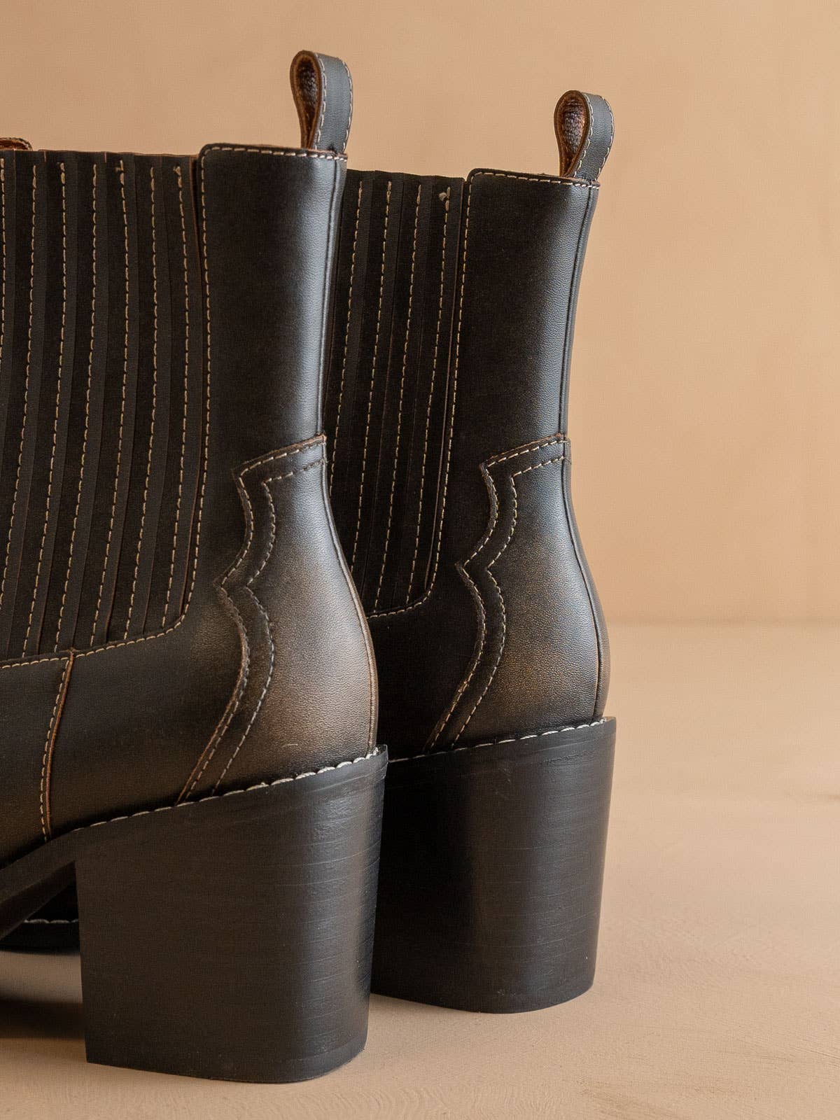 The Addison |  Coffee Western Boot
