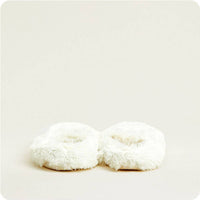 Cream Warmies Slippers