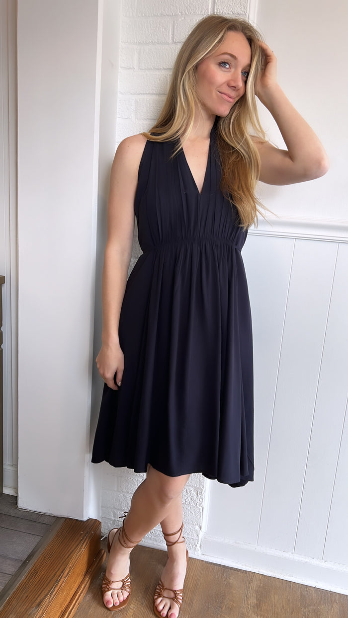 Navy Marylin Dress