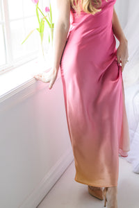 Lily Garden Tube Satin Dress
