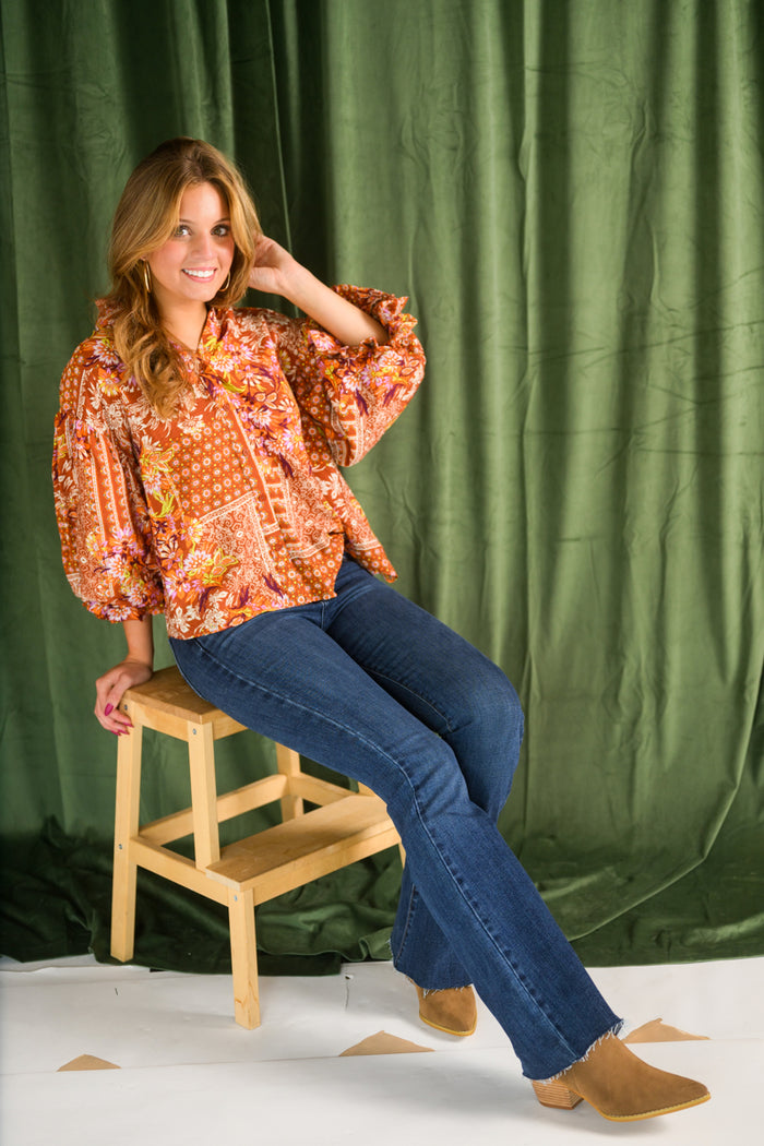 Amber Daze Top