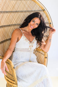 Pom Pom Barefoot Romance Maxi