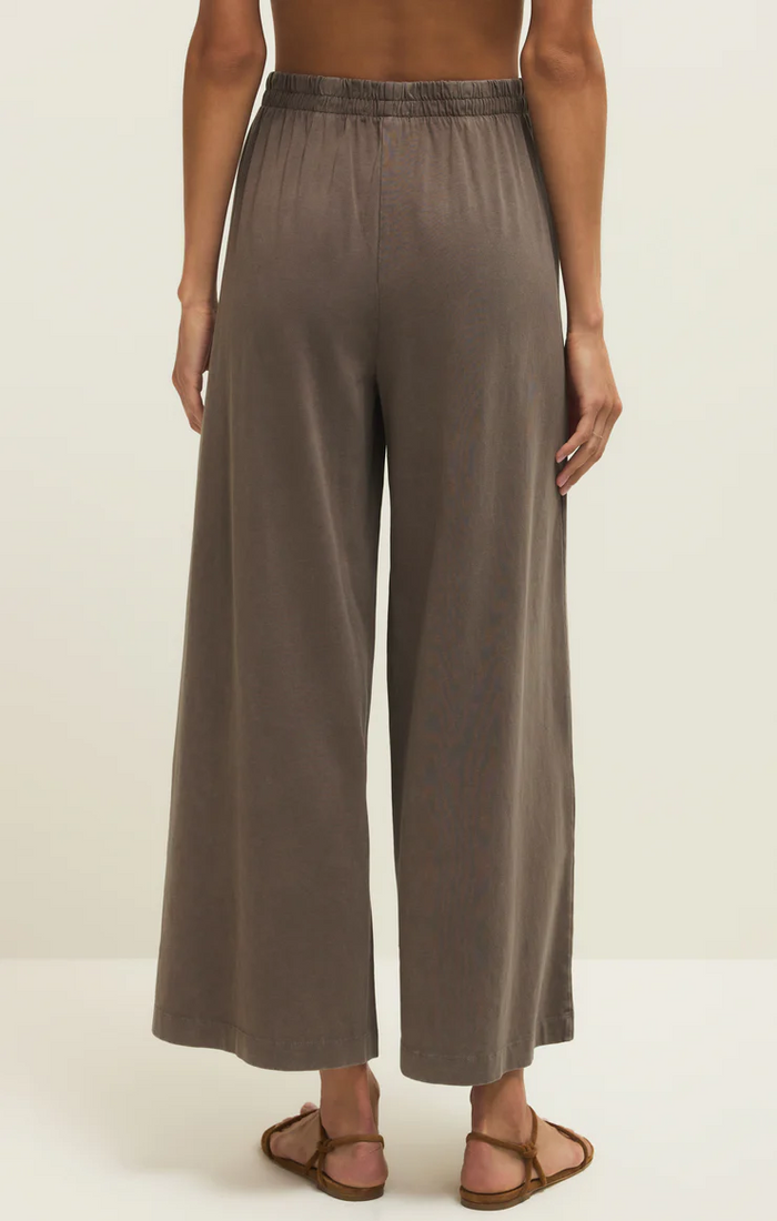 Scout Jersey Crop Flare Pant Perfectly Taupe