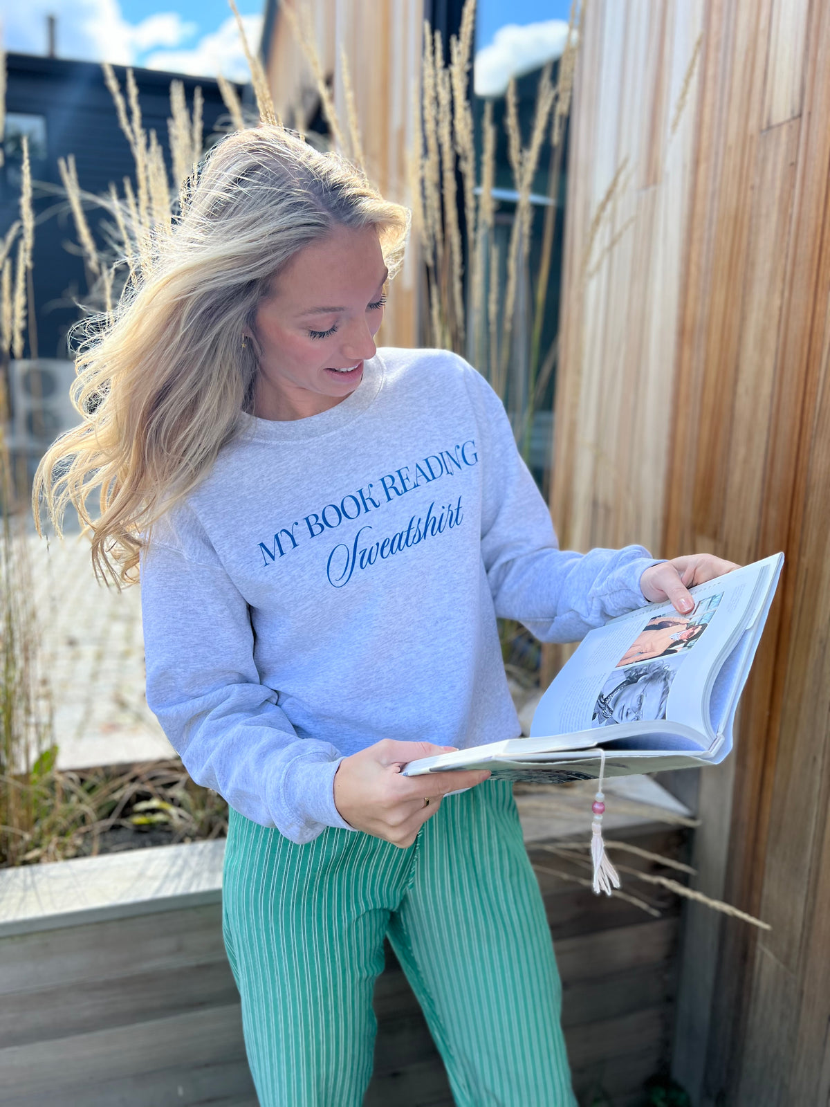 Book Reading Sweatshirt