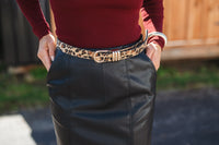 Leopard Belt