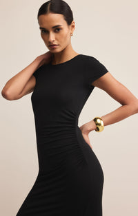 Aurelia Midi Dress Black