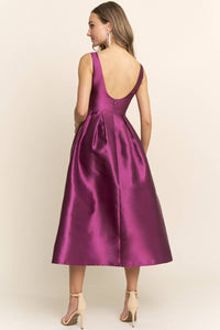 Adora Midi Dress With Pockets