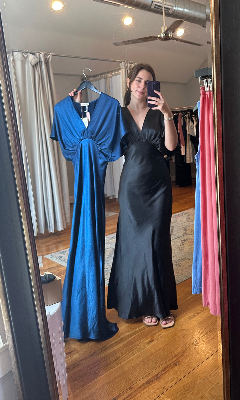 Black Goddess Dress – Blush