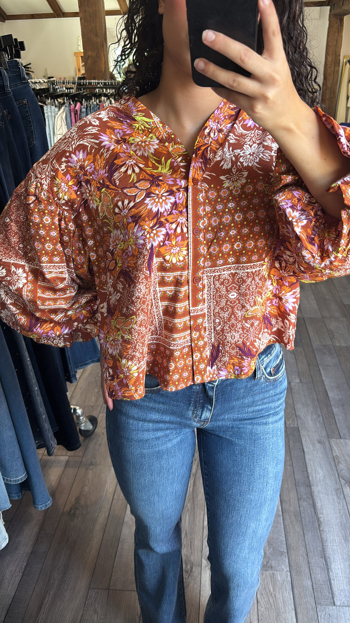 Amber Daze Top