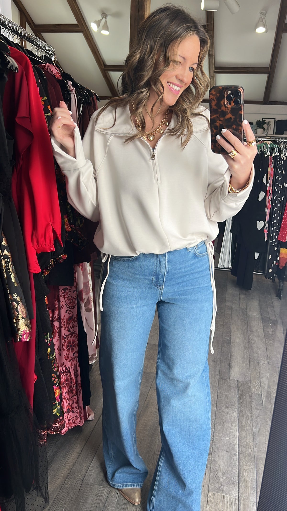 The Cloudline Quarter Zip Top