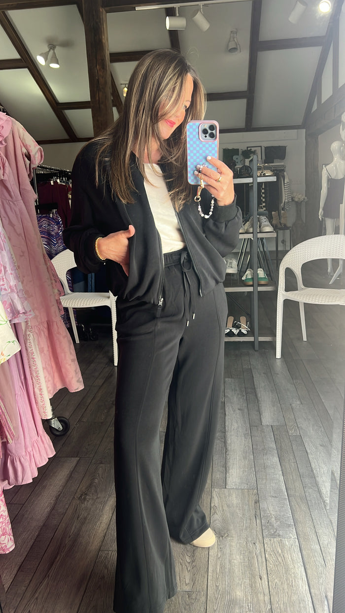 Berlin Brushed Modal Bomber Jacket