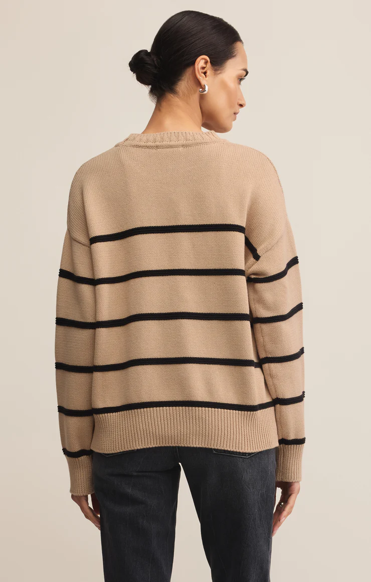 Boyfriend Striped Sweater
