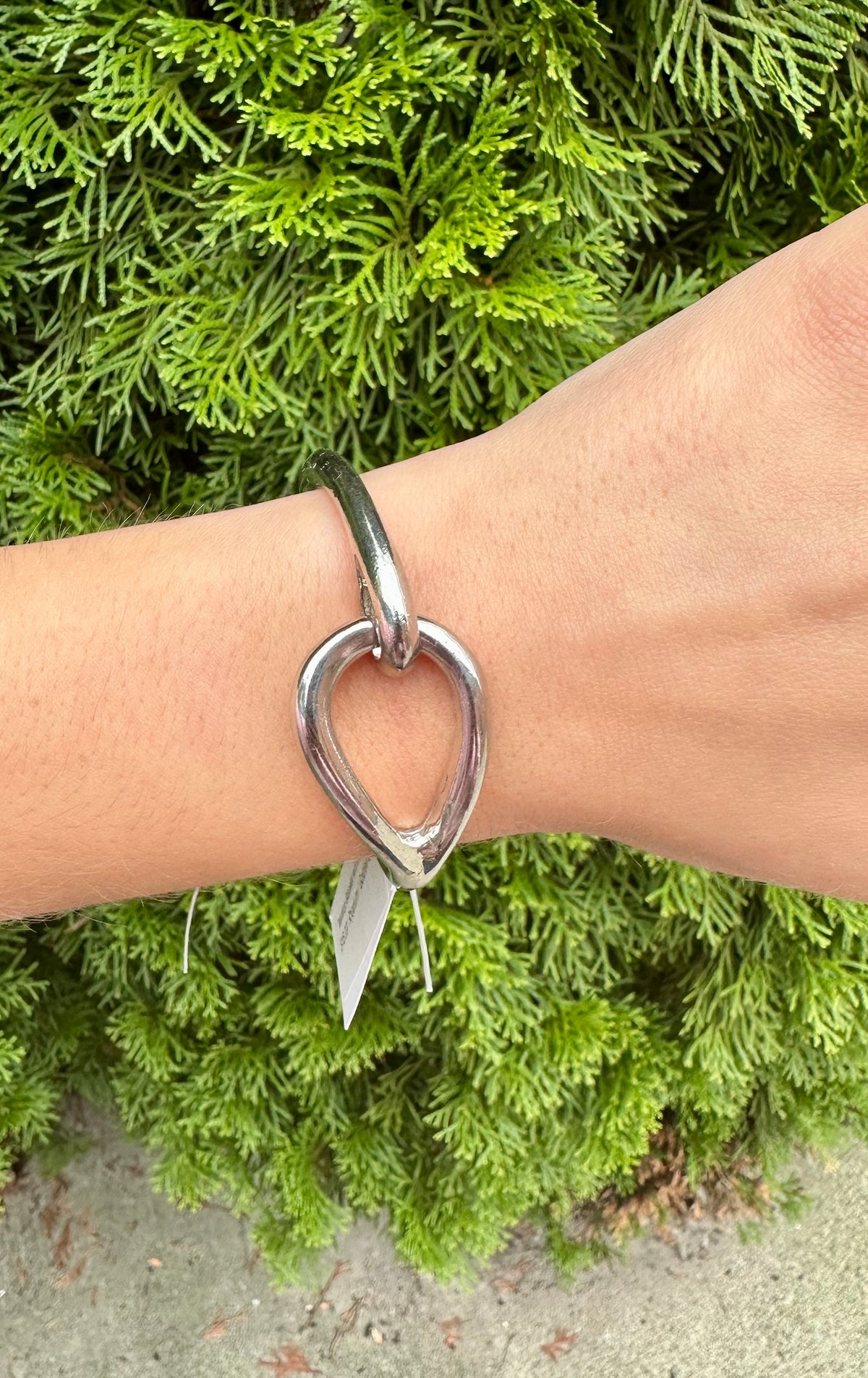 Teardrop Bracelet with Lobster Clasp