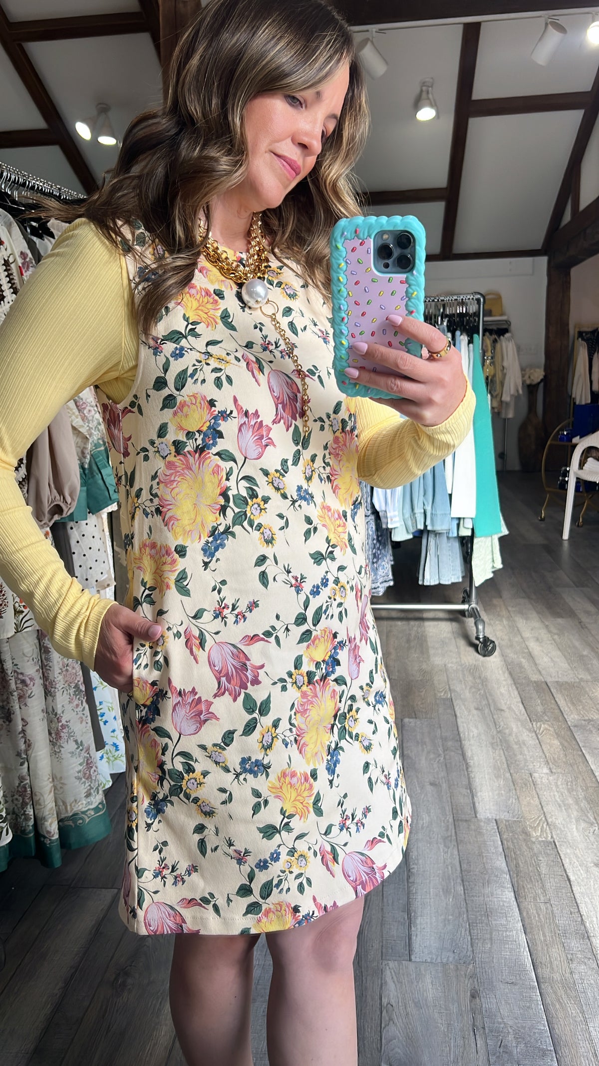 Garden Grace Mini Dress