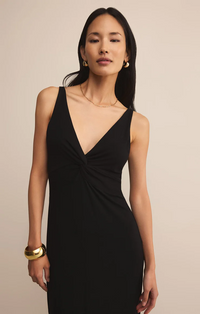Eleve Midi Dress Black