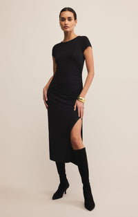 Aurelia Midi Dress Black