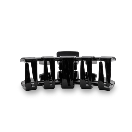 Jet Black Large Classic Hair Clip