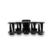 Jet Black Large Classic Hair Clip