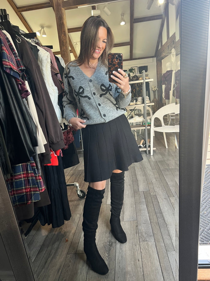 Bow Party Cardi