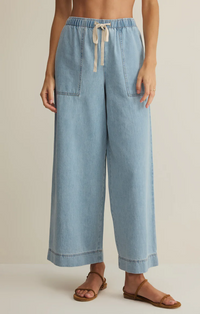 Daycation Denim Utility Pant Coastal Water