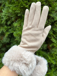 Felicity Faux Fur Cuff Gloves