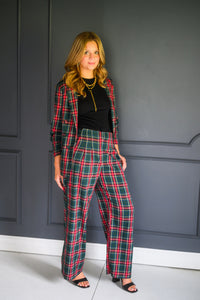 Evergreen Plaid Pants