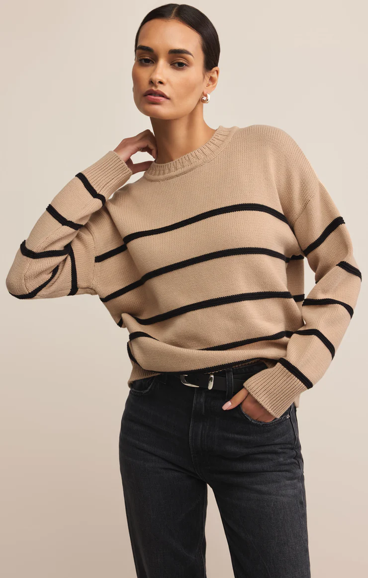 Boyfriend Striped Sweater