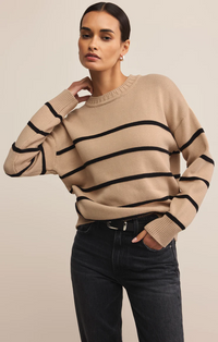 Boyfriend Striped Sweater