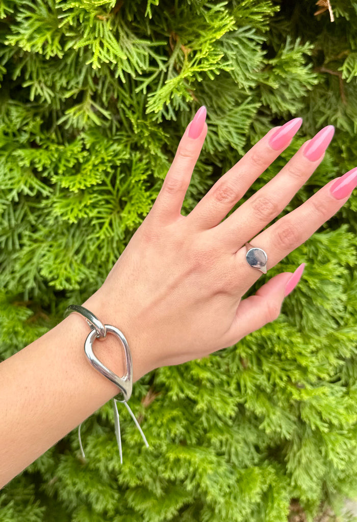 Teardrop Bracelet with Lobster Clasp