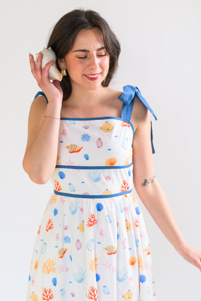 The Ocean’s Treasure Maxi Dress