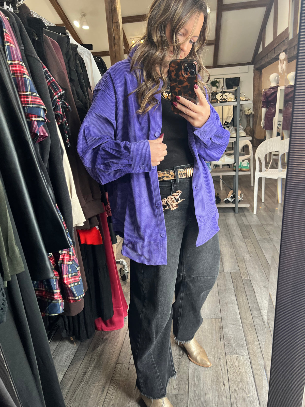 Soft Corduroy Throw & Go