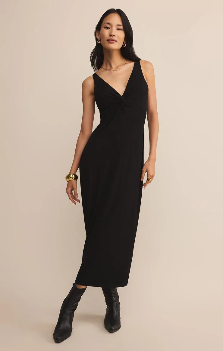 Eleve Midi Dress Black