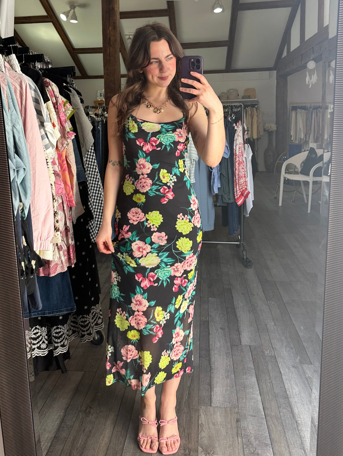 Giselly Dress Ditsy Floral