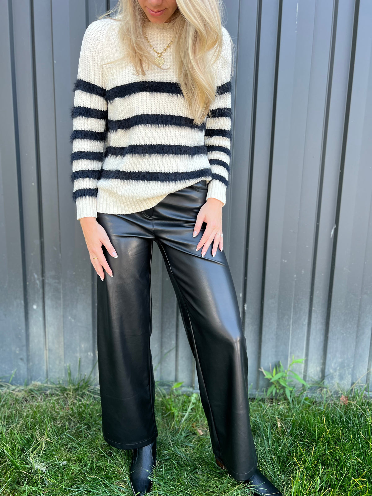 Alder Faux Leather Pant