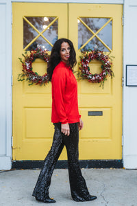 Citrine Sequin Pant