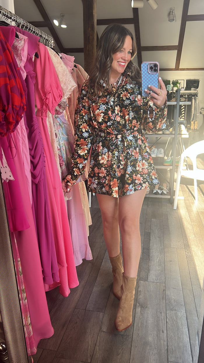 Maple Blossom Romper