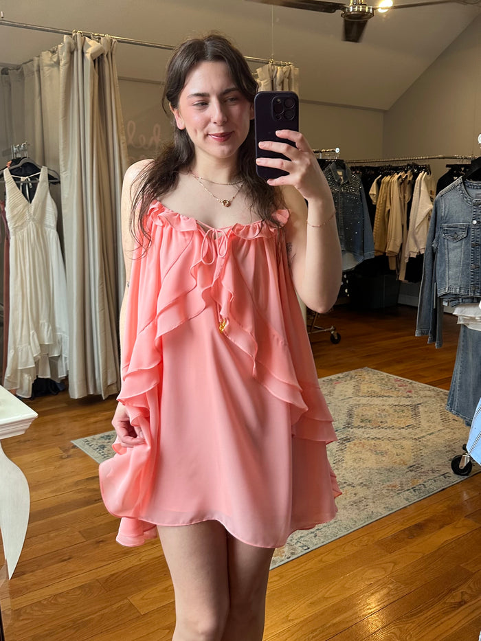 Lorella Dress Spiced Coral