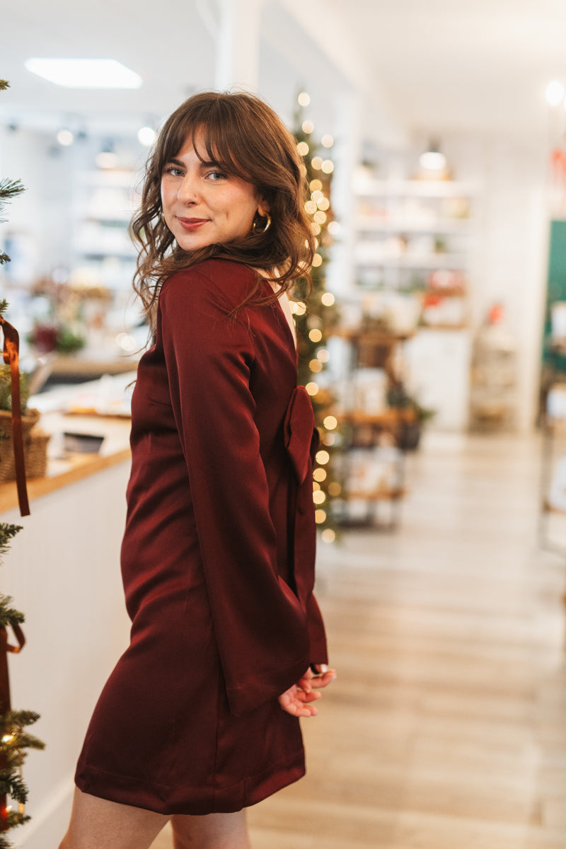 Bow Back Beauty Dress