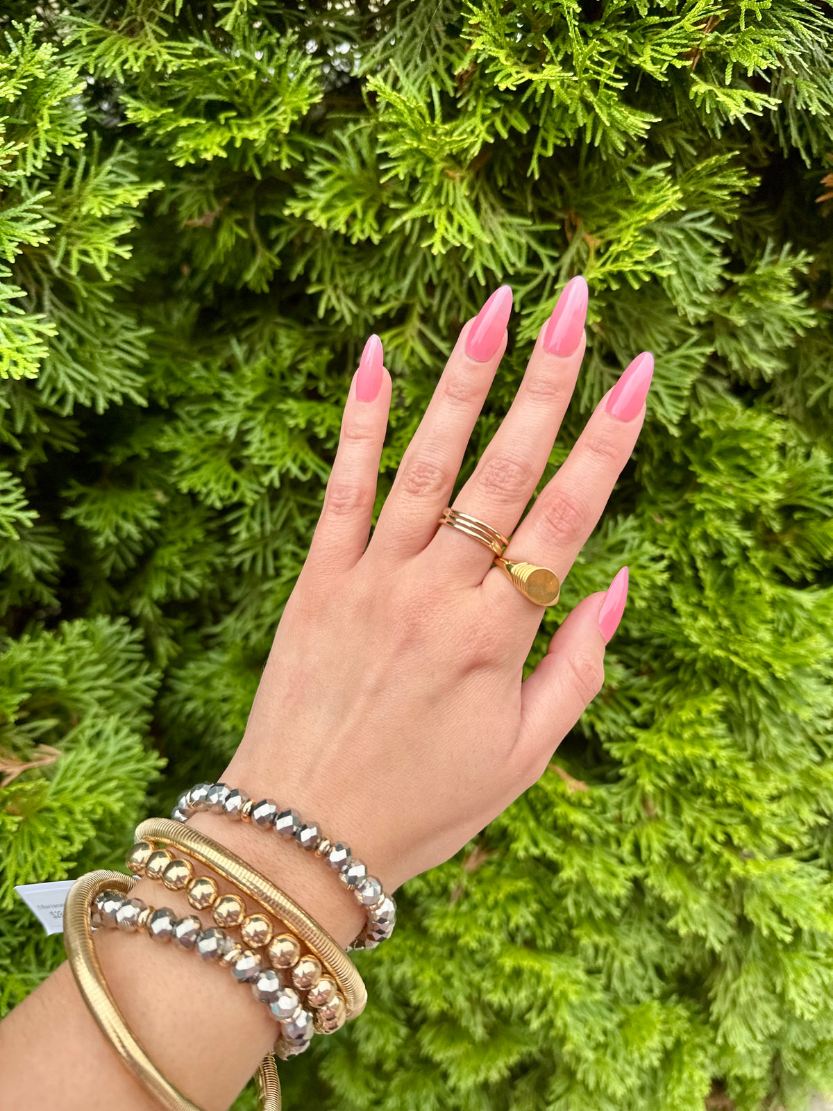 Triple Band Ring Gold Dipped