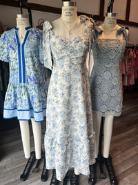 Just A Little Bit Flirty Floral Maxi Dress