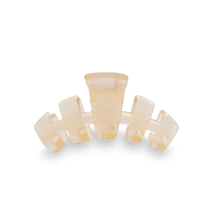 Almond Beige Tiny Classic Hair Clip
