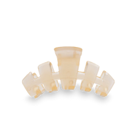 Almond Beige Tiny Classic Hair Clip