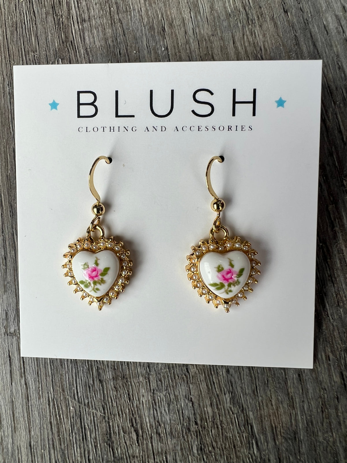 Heart Coquette Earrings